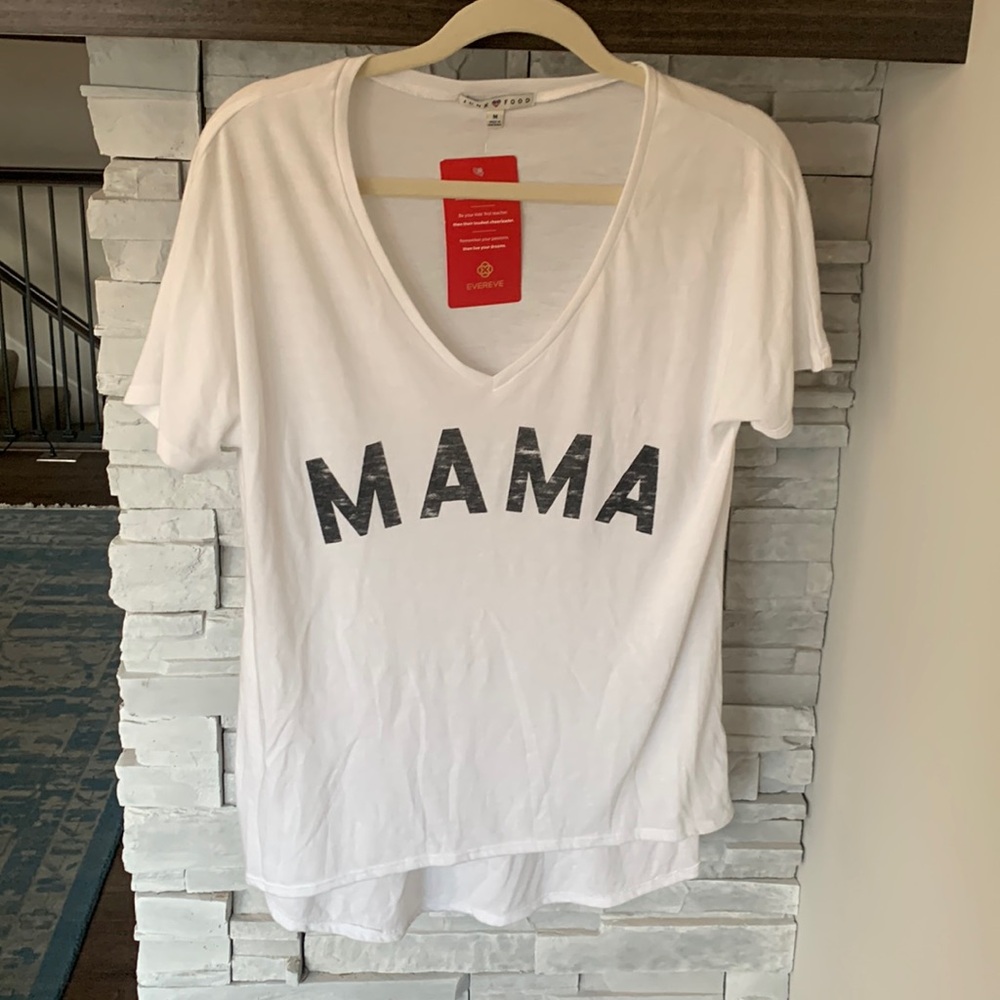 NWT Mama v-neck shirt
